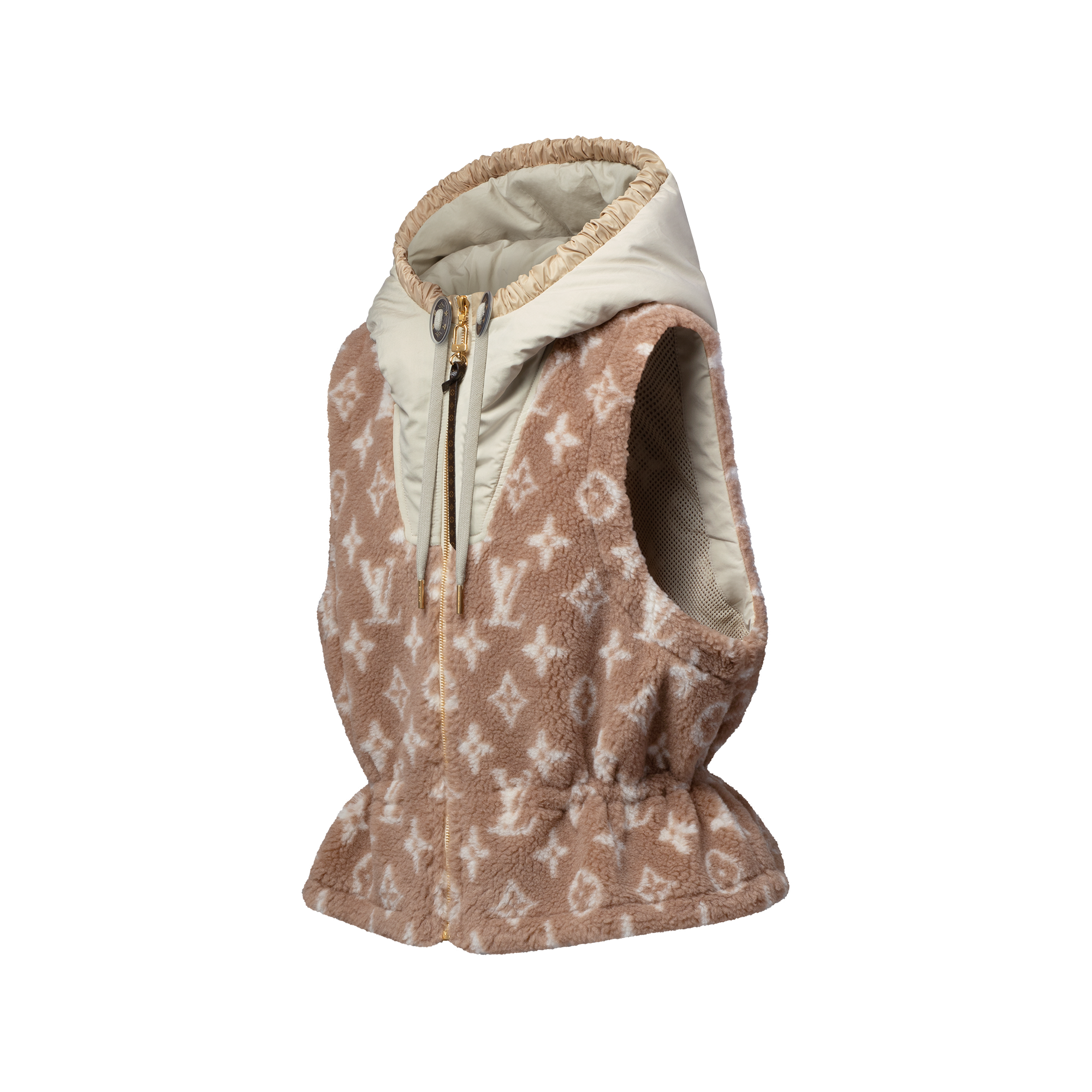 Monogram Fleece Gilet - Women - Ready-to-Wear | LOUIS VUITTON ®